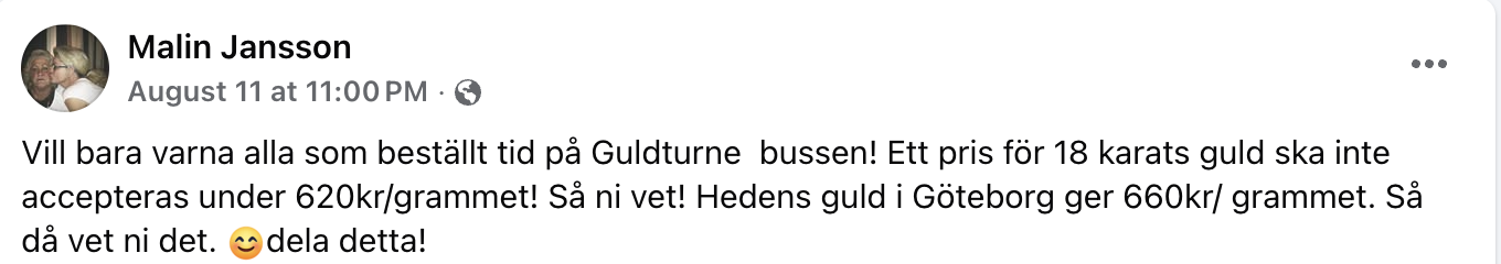 Guldturné omdöme 5