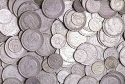Vi köper Svenska silvermynt
